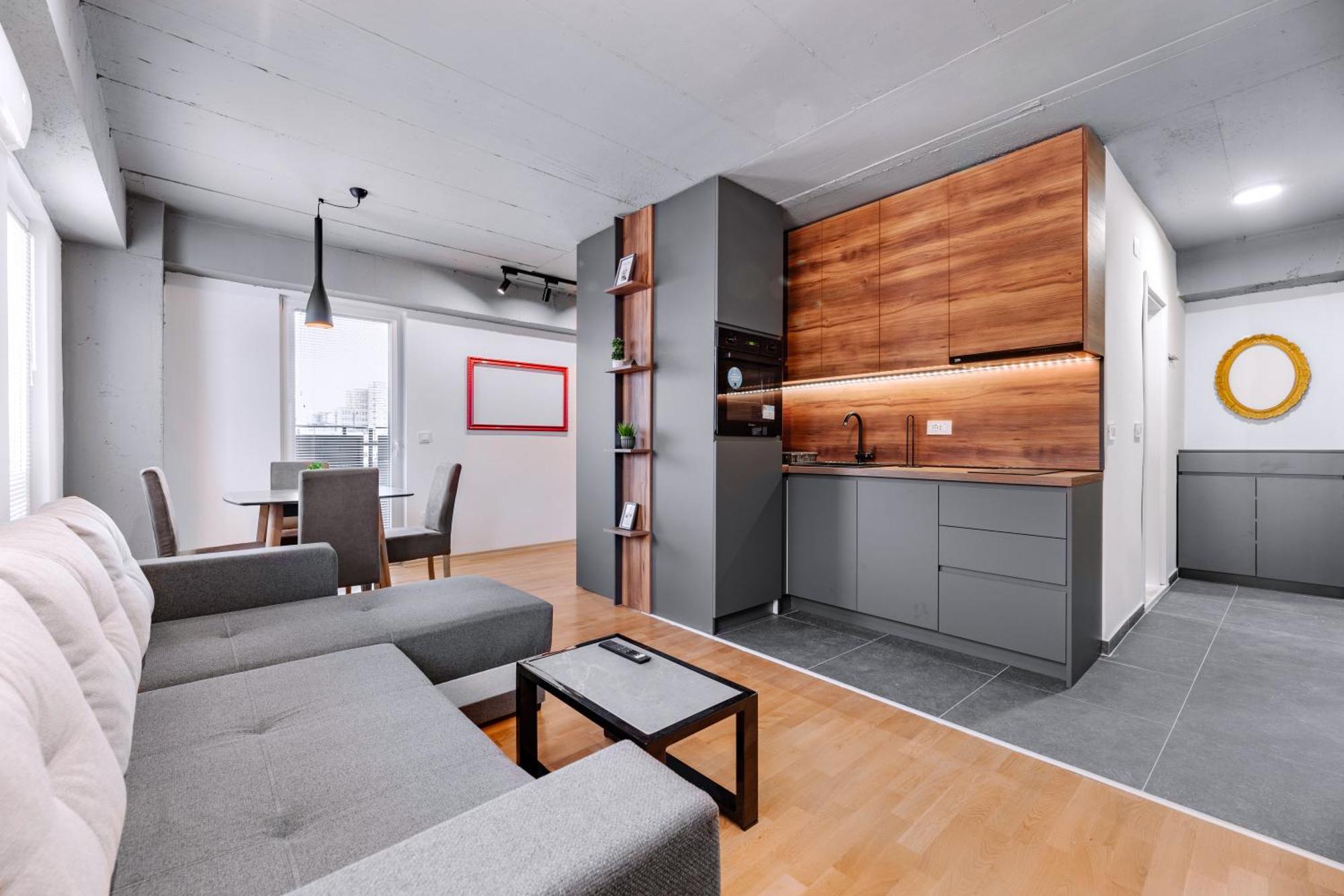 Luxury Apartment Iva VI Szkopje Kültér fotó
