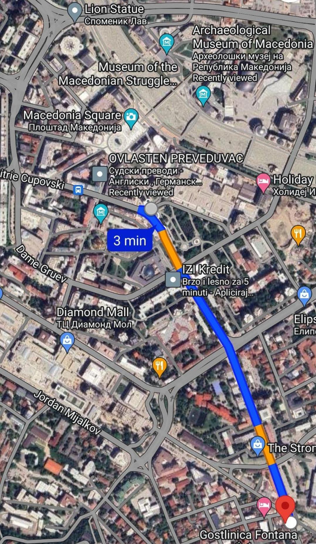 Luxury Apartment Iva VI Szkopje Kültér fotó